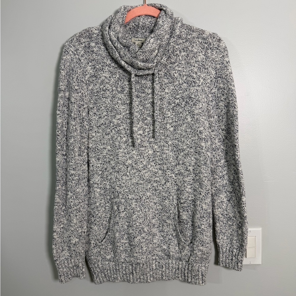 L.L. Bean Speckled Knit Sweater